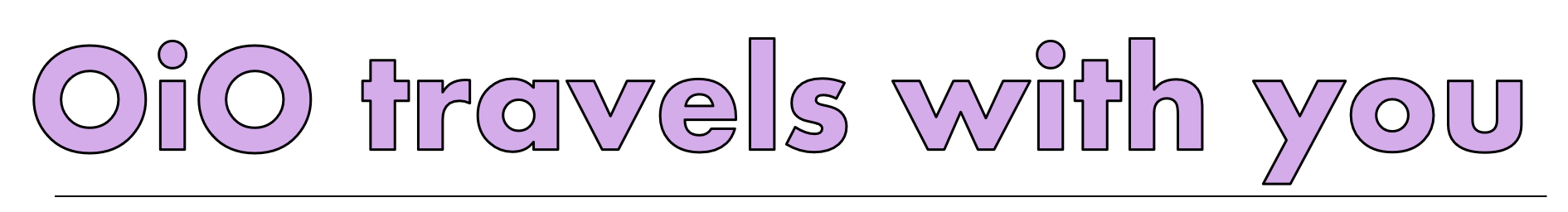 OiO travels with you